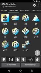 Screenshot 3: RPG Dice Roller - Original