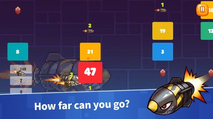 Screenshot 4: Crush the Block : tap tap fly