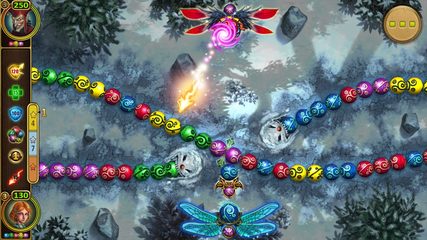 Screenshot 1: Marble Duel: marble puzzle