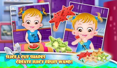 Screenshot 1: Baby Hazel Cooking Time