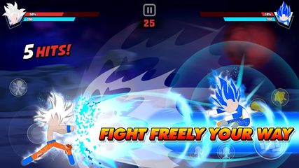 Screenshot 1: Stickman Battle Fight