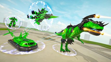 Screenshot 24: Dino Robot Games: Flying Robot