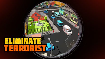 Screenshot 4: Stickman Sniper Shooter games