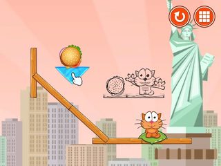 Screenshot 11: Hungry cat: physics puzzle game