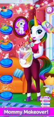 Screenshot 4: Unicorn Mommy Baby Pet Games 4+