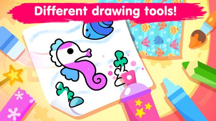 Screenshot 3: Coloring games for kids age 2