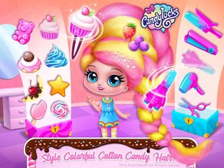 Screenshot 14: Candylocks Hair Salon - Style Cotton Candy Hair
