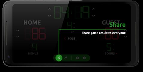 Screenshot 8: Basketball Scoreboard