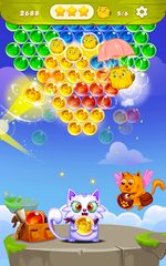 Screenshot 2: Bubble Shooter: Cat Pop Game