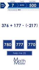 Screenshot 2: Math Master - Math games