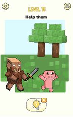 Screenshot 4: Stickman Craft - Brain Puzzle Games