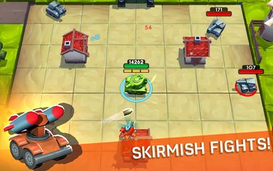 Screenshot 4: Tankhalla: New casual offline tank arcade game