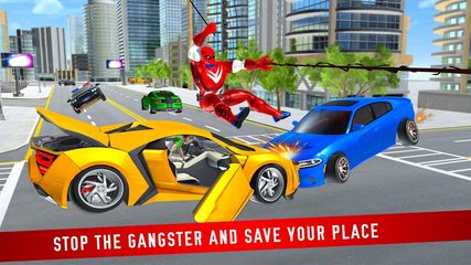 Screenshot 5: Miami Robot Spider Hero: City Gangster Games 2021