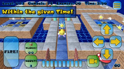 Screenshot 4: Gumbelmon: 3D Labyrinth Classic Arcade Maze Run
