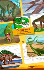 Screenshot 17: Dinosaur Coloring Book – Encyclopedia for Kids