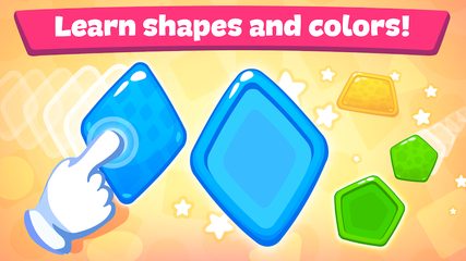 Screenshot 2: Shapes and Colors kids games