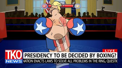 Screenshot 1: Election Year Knockout - 2020 Punch Out Boxing