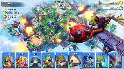 Screenshot 1: Sky Clash: Lords of Clans 3D