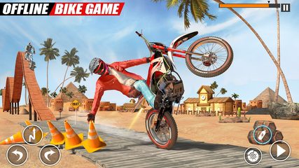 Screenshot 1: Bike Stunt Game : Bike Racing