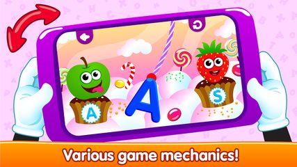 Screenshot 13: Funny Food! learn ABC games for toddlers&babies