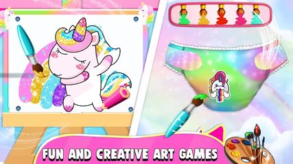 Screenshot 8: Pregnant Mom Baby Unicorn Game