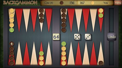 Screenshot 5: Backgammon