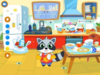 Screenshot 5: Cleaning house