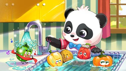 Screenshot 1: Baby Panda World: Kids Games