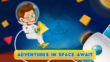 Screenshot 5: Cosmo Shapes Puzzles for kids