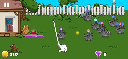 Screenshot 7: Cats vs Raccoons