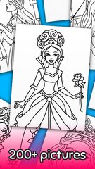 Screenshot 3: Princess Coloring Game