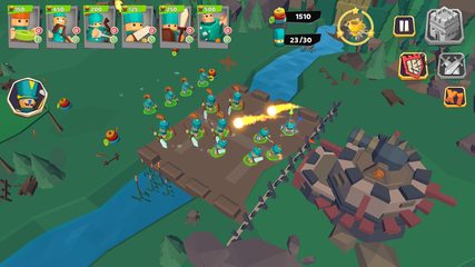 Screenshot 3: War of Toys: Strategy Simulator Game