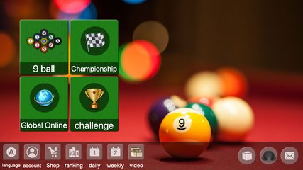 Screenshot 1: 9 ball pool offline online billiards game