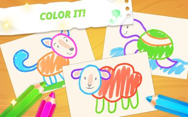 Screenshot 8: Baby drawing for kids - easy animal drawings