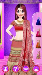 Screenshot 3: Indian Doll Fashion Salon : Dressup Game 4+