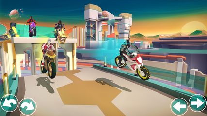 Screenshot 7: Gravity Rider: Space Bike Race