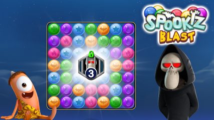 Screenshot 1: Spookiz Blast : Pop & Blast Puzzle