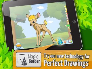 Screenshot 3: Forest - Kids Coloring Puzzles