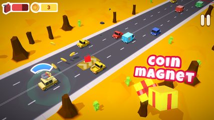 Screenshot 5: Tiny Road - Arcade cars with crazy powers
