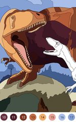 Screenshot 11: Dinosaur Coloring Book – Encyclopedia for Kids