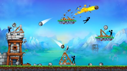 Screenshot 14: The Catapult - Stick man Throw