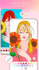 Screenshot 4: Color by Number – Mandala Book