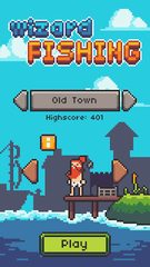 Screenshot 1: Wizard Fishing: Fantasy Pixel