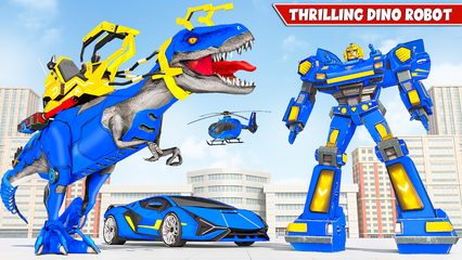 Screenshot 14: Dino Transform Robot Car Game