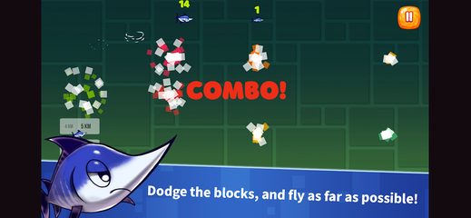 Screenshot 5: Crush the Block : tap tap fly