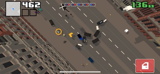 Screenshot 6: Smashy Road: Wanted 2 9+