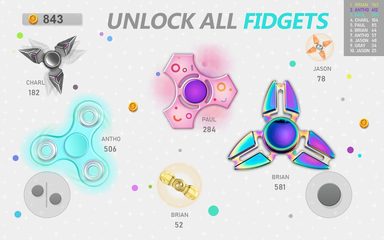 Screenshot 12: Realtime Fidget Spinner Games