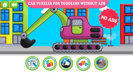 Screenshot 1: Car Puzzles for Kids