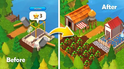 Screenshot 11: Farmship: Tripeaks Solitaire