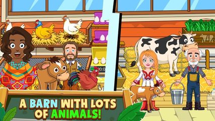 Screenshot 2: My Town: Animal Farm kids game